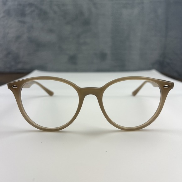 Ray Ban RB4305-6166/13 Sunglasses Polished Beige Full Rim53-19-145 FRAMES ONLY - Picture 1 of 13